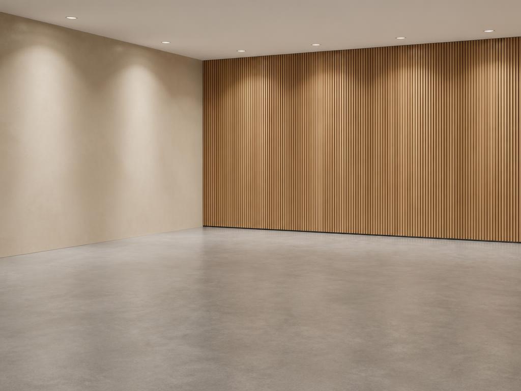 Exempelmiljö: Showroom beige